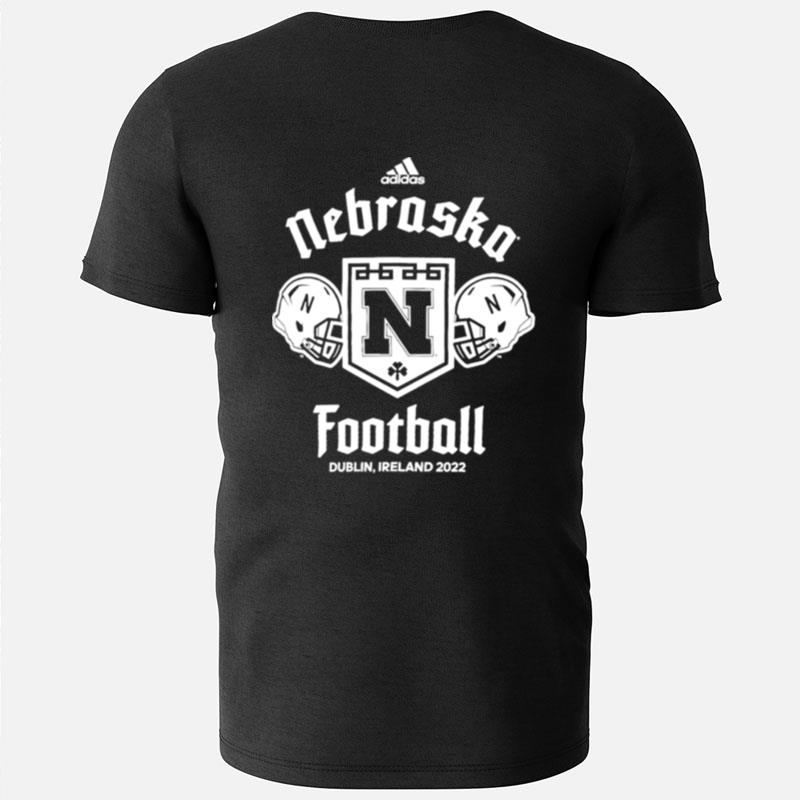 Nebraska Huskers Adidas Dublin Strategy Game Fresh T-Shirts