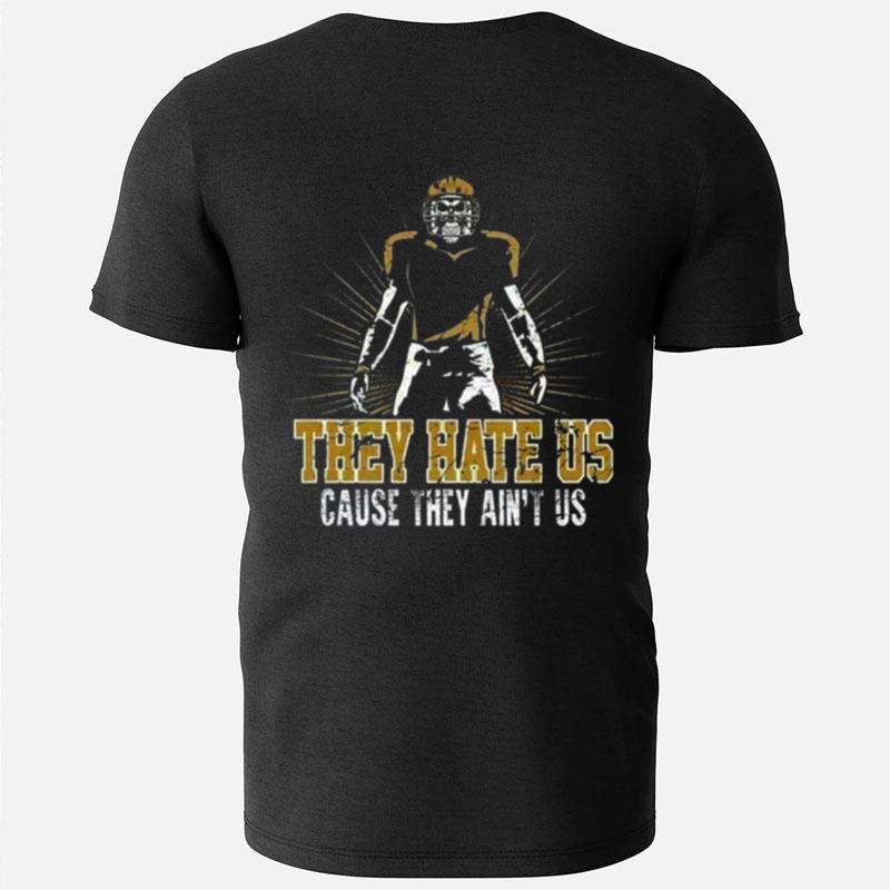 New Orleans They Hate Us Cause They Aint Us Vintage New Orleans Sports Retro American Football T-Shirts