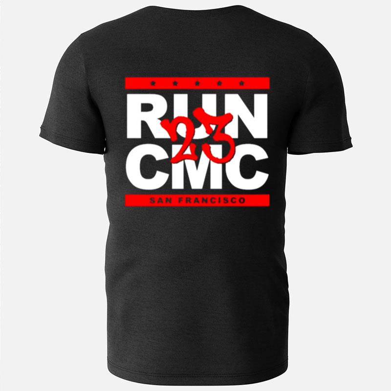 Original Run Cmc Christian Mccaffrey 23 San Francisco T-Shirts
