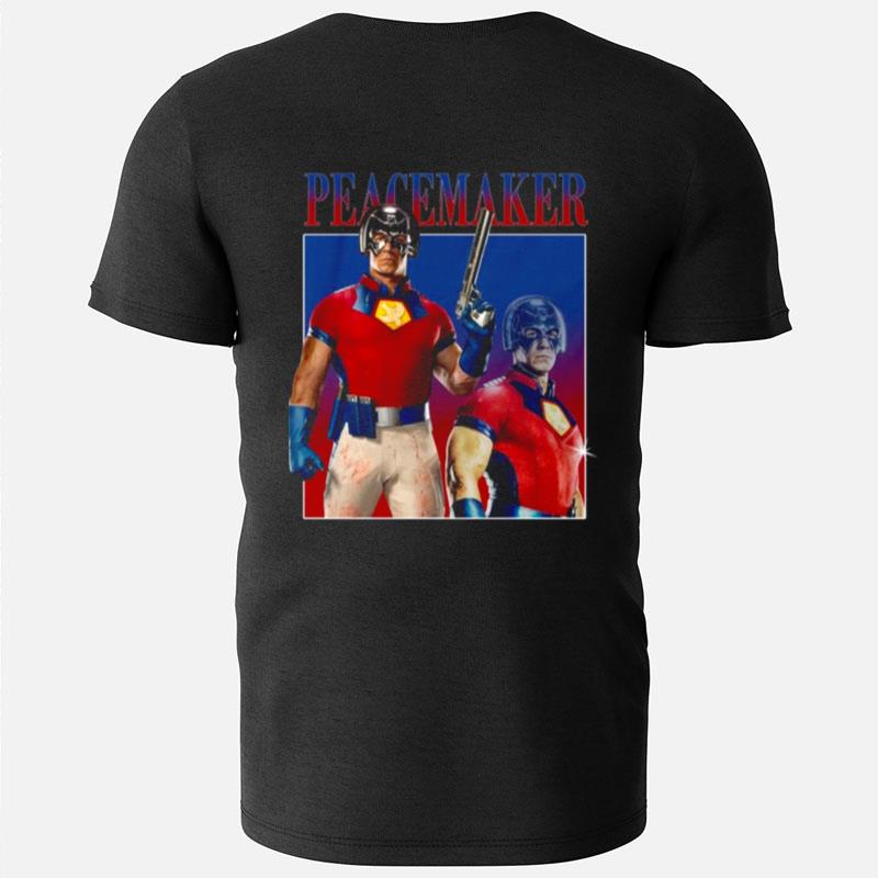 Peacemaker Retro John Cena Superhero T-Shirts