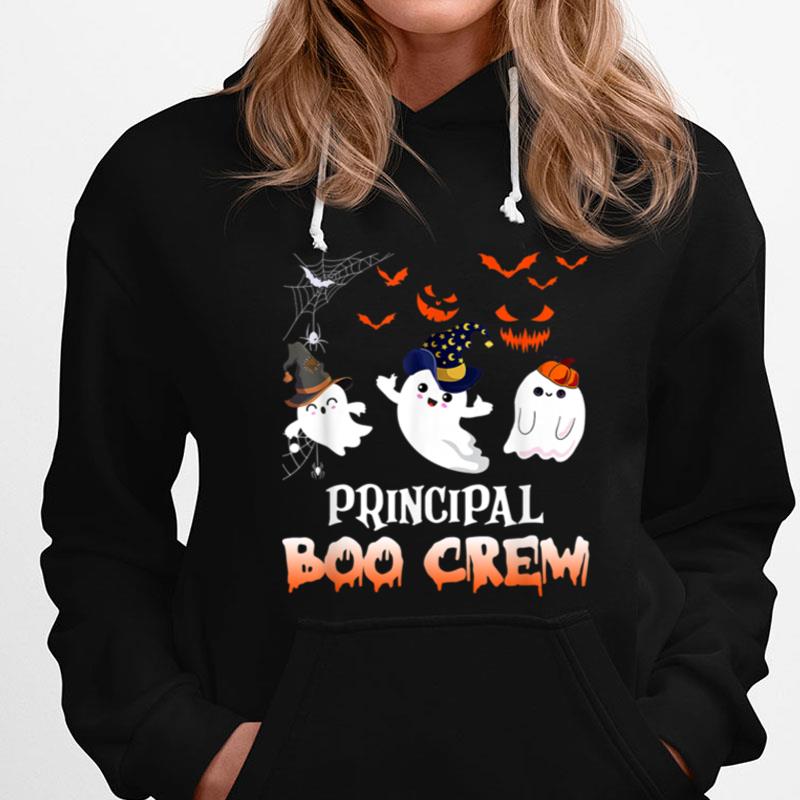 Principal Boo Crew Halloween Ghost Special Ed Teacher T-Shirts