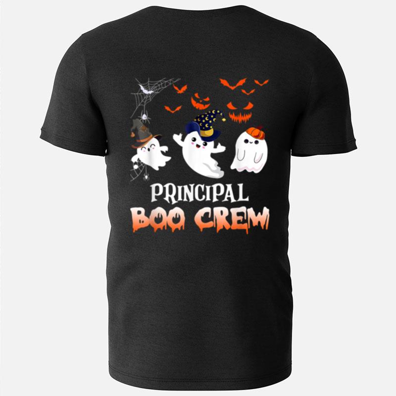 Principal Boo Crew Halloween Ghost Special Ed Teacher T-Shirts