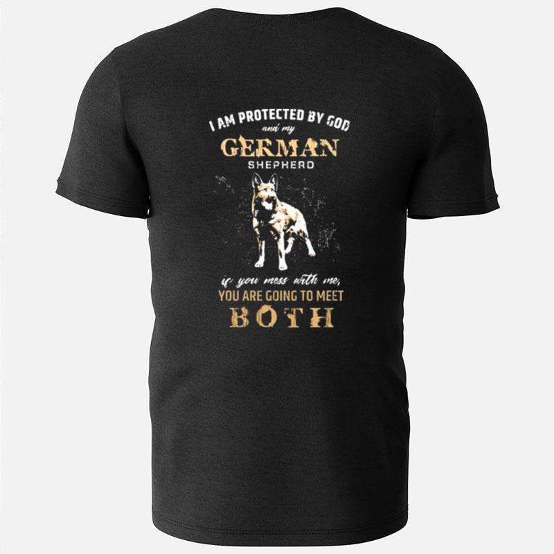 Protected By German Shepherd Dog Gsd T-Shirts
