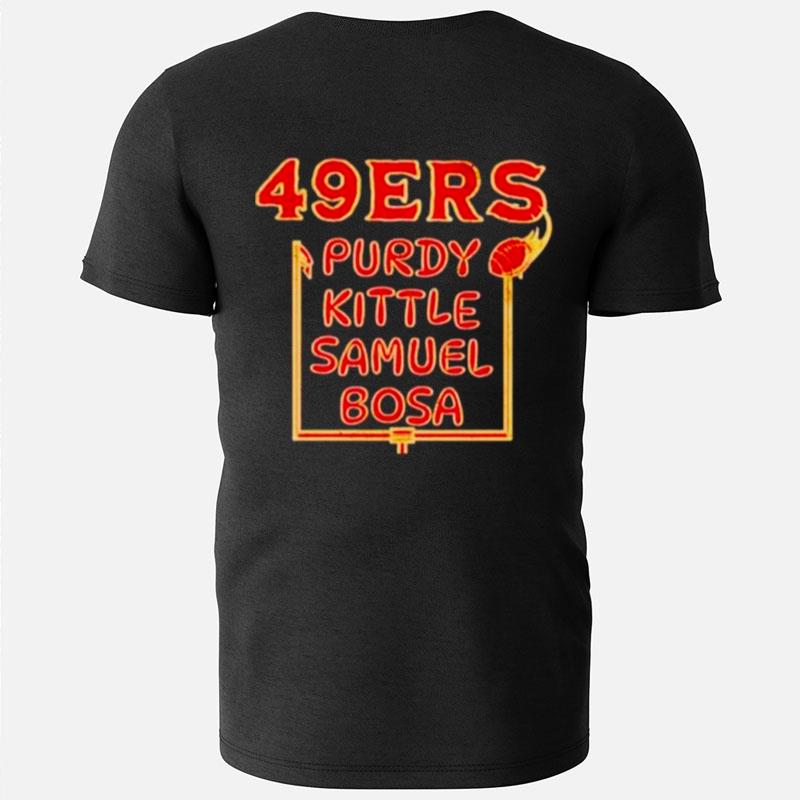 Purdy Kittle Samuel Bosa San Francisco 49Ers Best Players T-Shirts