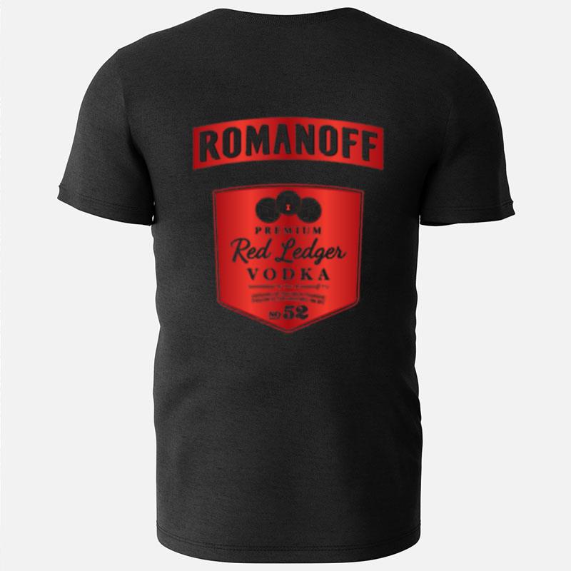Romanoff Vodka Logo Design T-Shirts