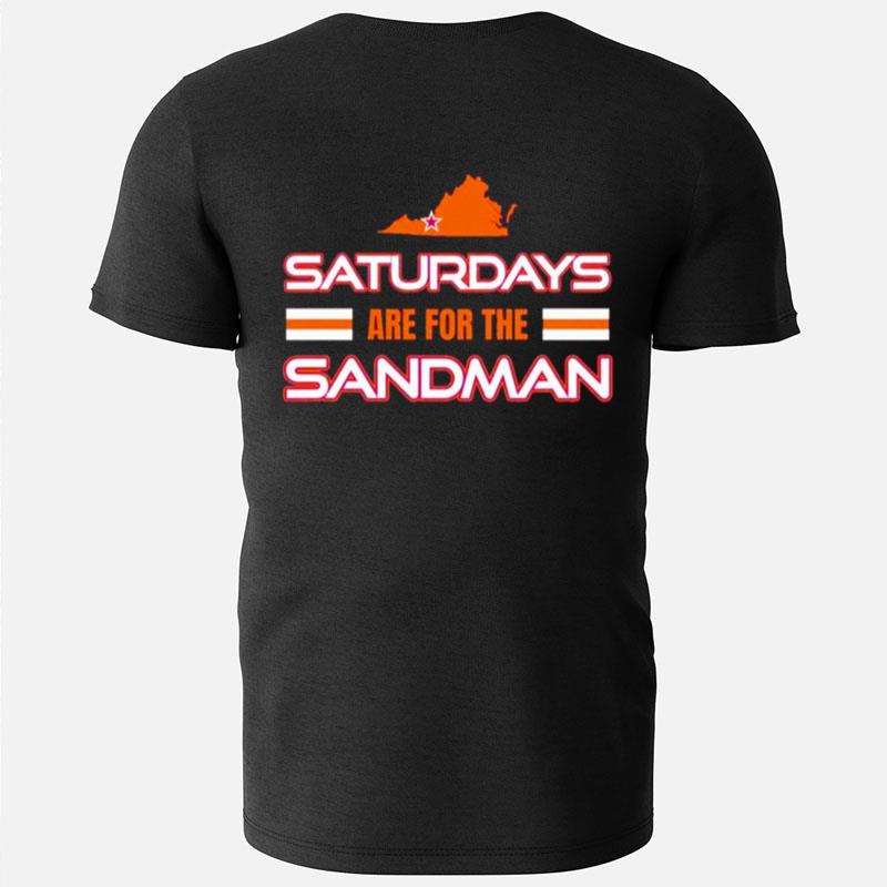 Saturdays Are For The Sandman Virginia Tech T-Shirts