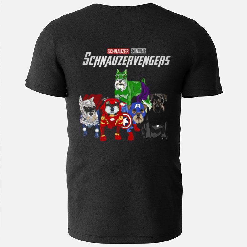Schnauzer Schnauzervengers Marvel Avengers Endgame T-Shirts