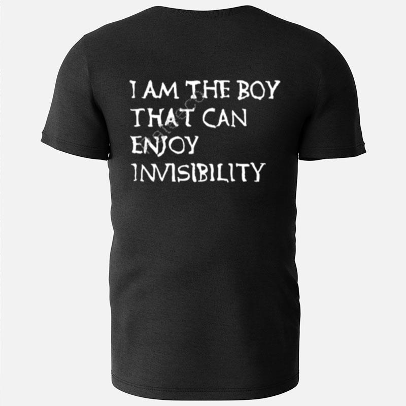 Snoop Dogg Wiz Khalifa Wearing I Am The Boy That Can Enjoy Invisibility T-Shirts