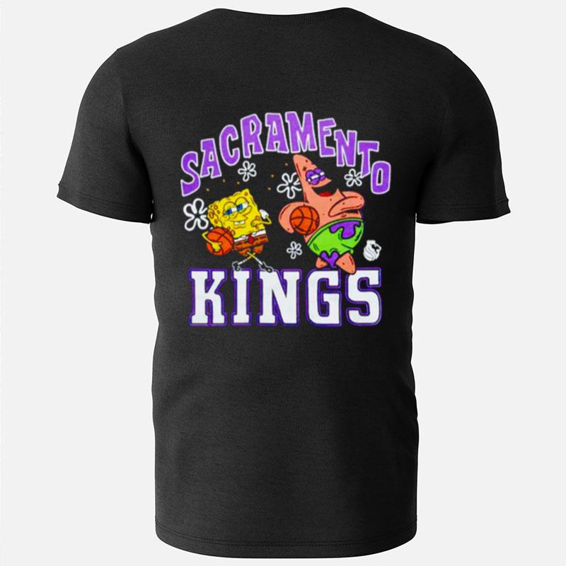Spongebob And Patrick X Sacramento Kings T-Shirts