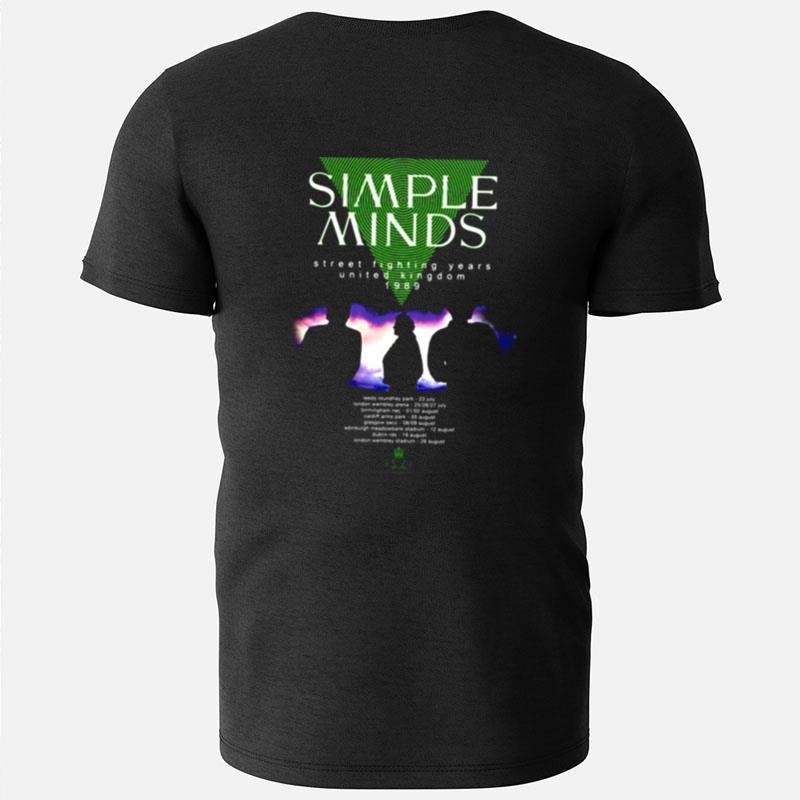Street Fighting Years Simple Minds Band T-Shirts