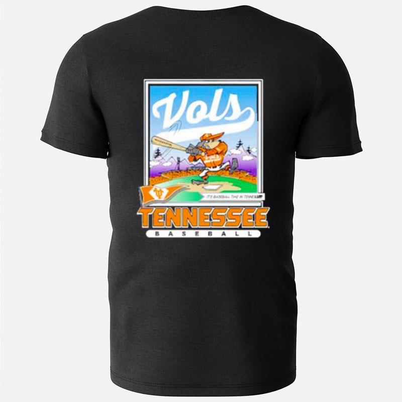 Tennessee Vols Smokey Baseball T-Shirts
