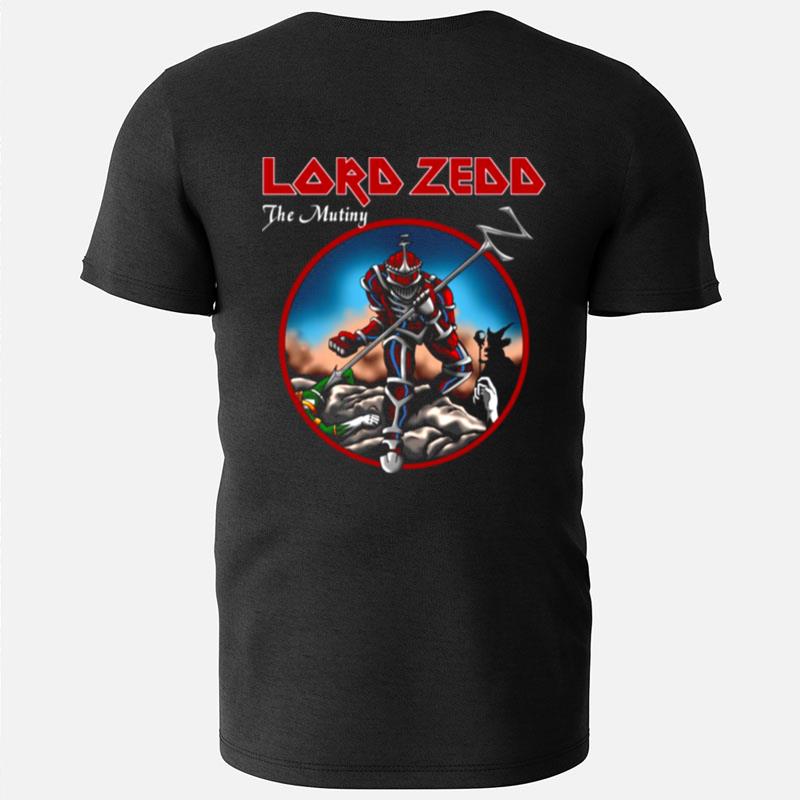 The Mutiny Lord Zedd Power Rangers X Iron Maiden T-Shirts