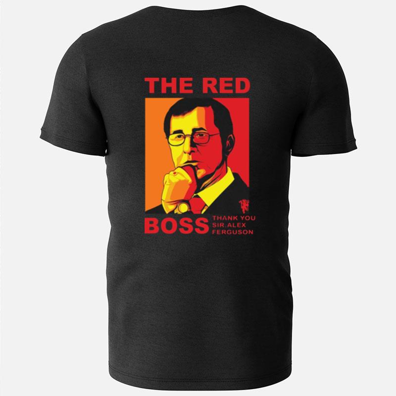 The Red Boss Sir Alex Ferguson T-Shirts