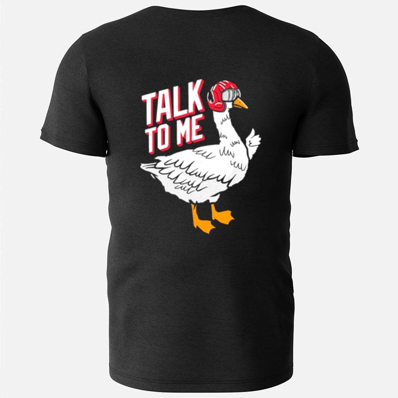 Topgun Talk To Me Goose Design T-Shirts