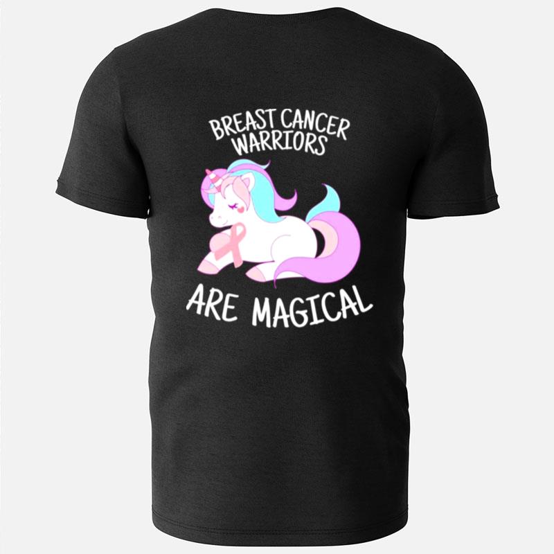 Unicorn Breast Cancer Warriors Are Magical Art Breast Cancer Awareness T-Shirts