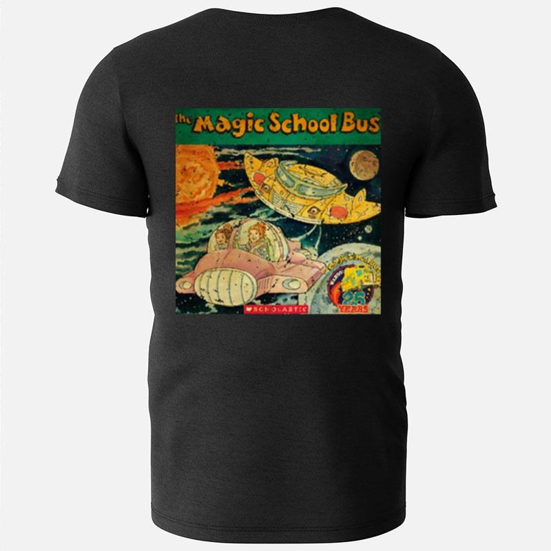 Vintage Design The Magic School Bus 25 Years T-Shirts