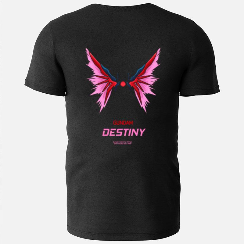 Wings Gundam Destiny Seed T-Shirts