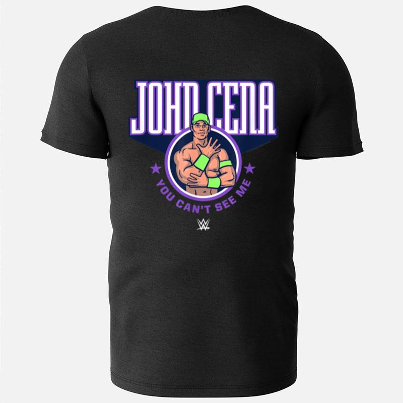 Wwe John Cena You Can't See Me Cartoon Logo T-Shirts
