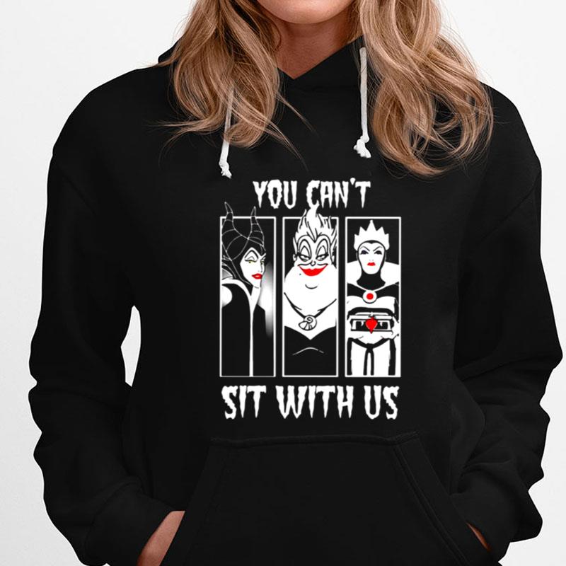 You Can't Sit With Us Witch Villain Disney T-Shirts