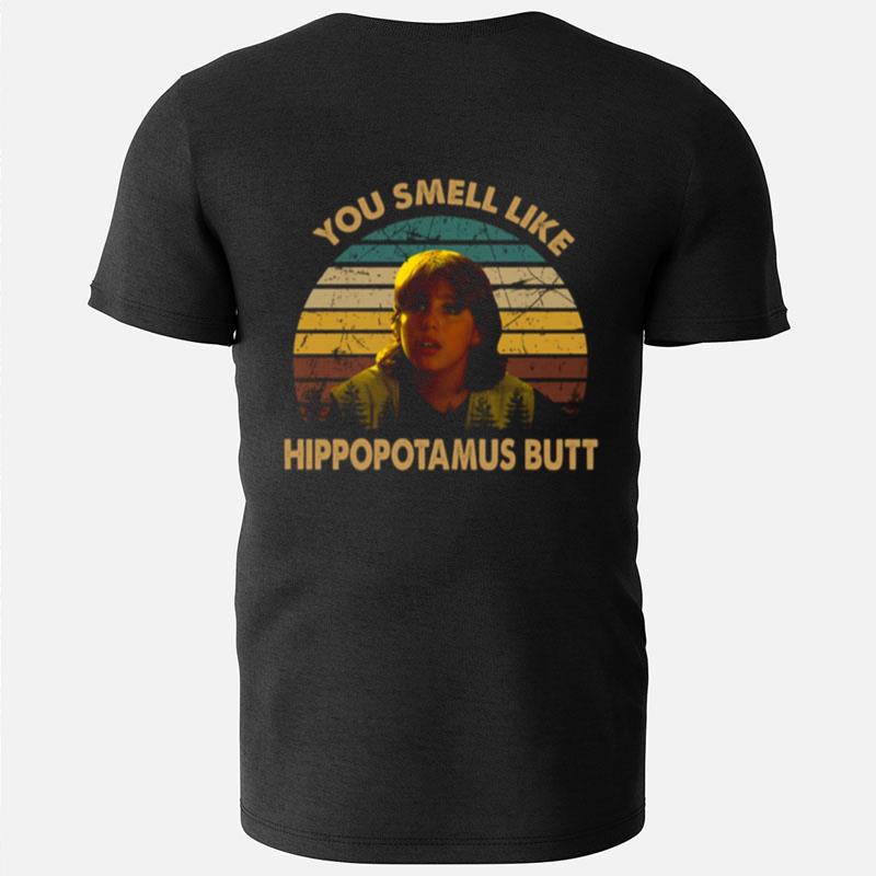 You Smell Like Hippopotamus Butt Graphic Boy Character Kazaam T-Shirts