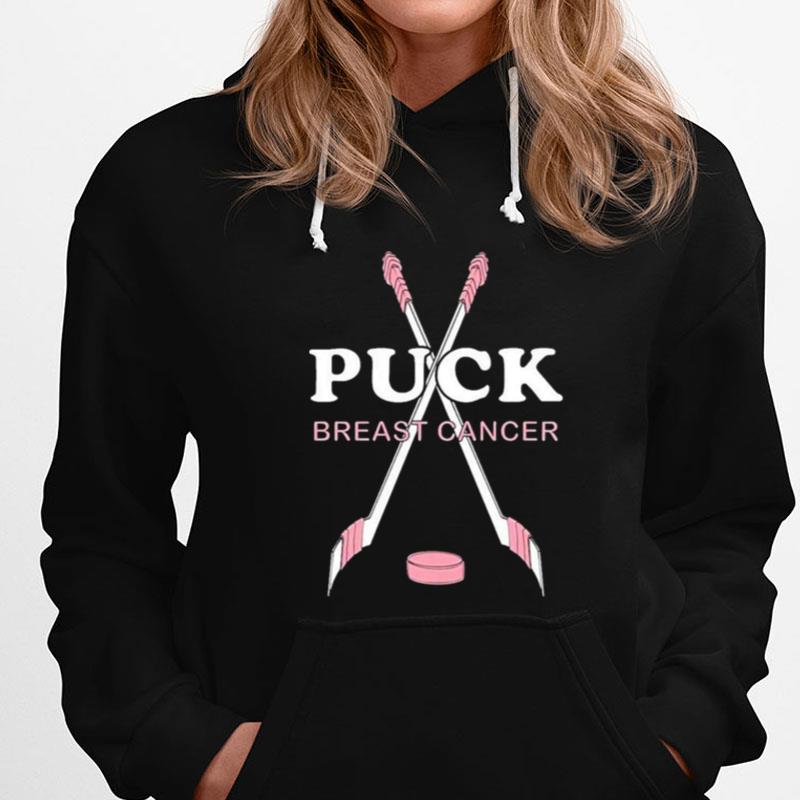 Breast Cancer Awareness Hockey Puck Breast Cancer T-Shirts