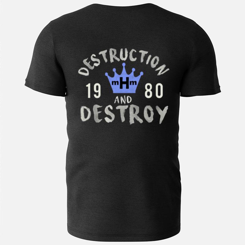 Destruction Marvelous Marvin Hagler Undisputed Champ T-Shirts