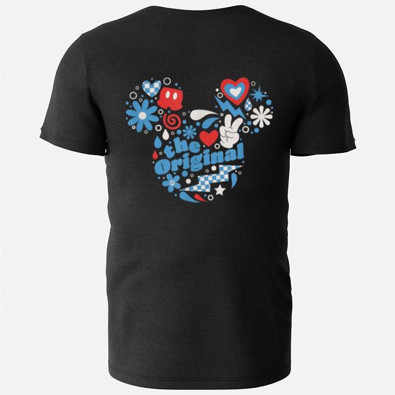 Disney Mickey Classic The Original American Mouse Collage T-Shirts