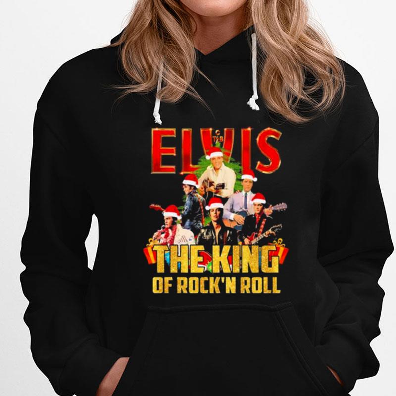 Elvis Presley The King Of Rock'N Roll Merry Christmas T-Shirts