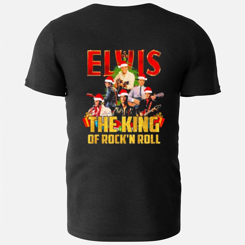 Elvis Presley The King Of Rock'N Roll Merry Christmas T-Shirts