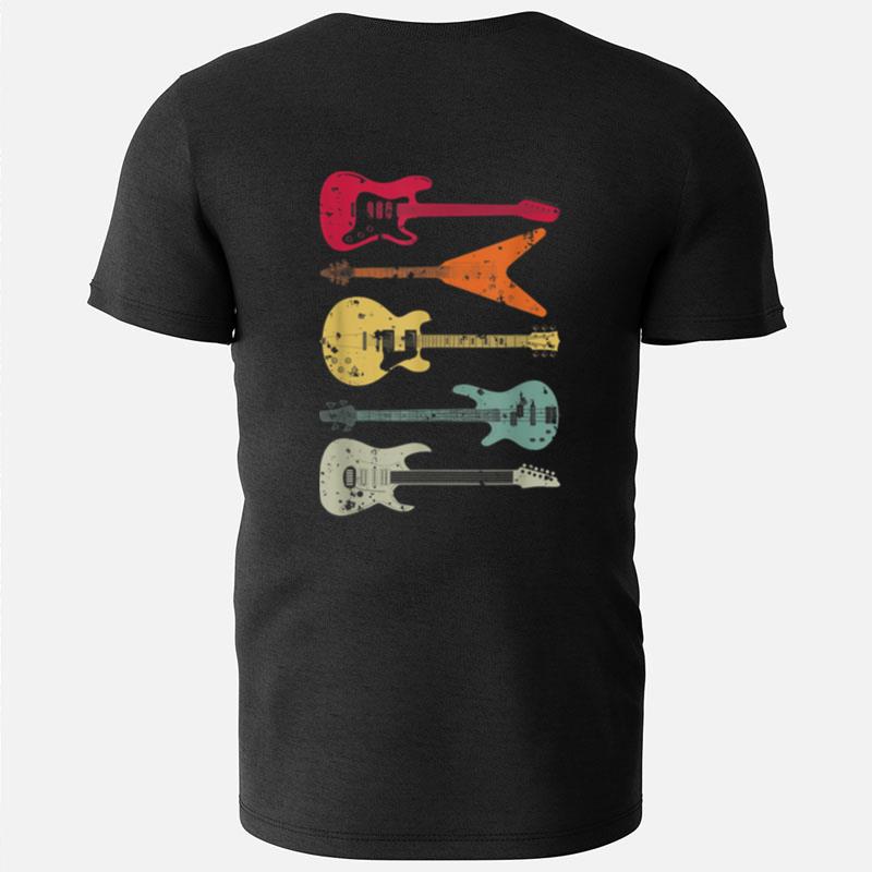 Guitar Item. Gift For Guitarist Retro Style T-Shirts