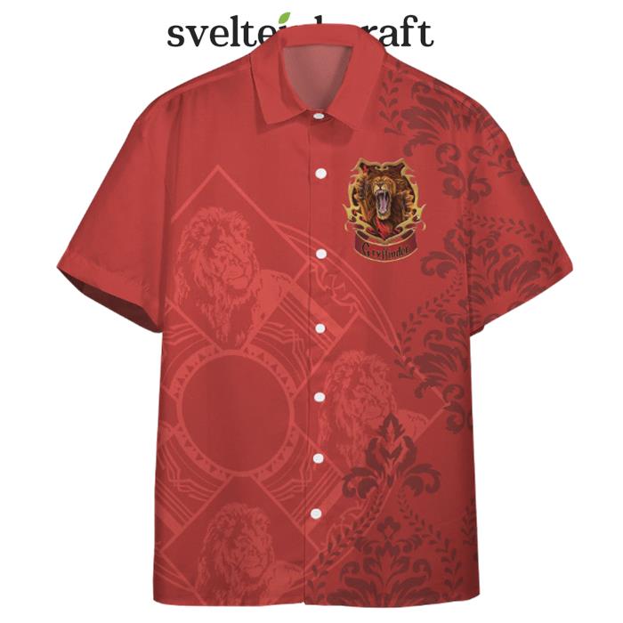 Harry Poster Gryffindor Summer Vibe Custom Hawaiian Shirt