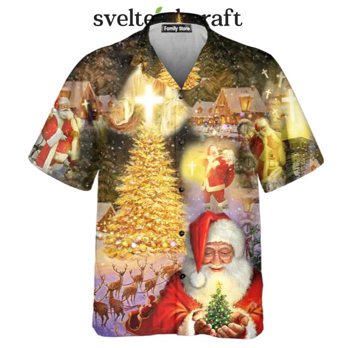Jesus Is The Magic Of Christmas Hawaiian Shirt