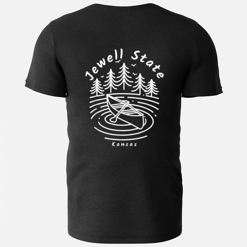 Jewell State Fishing Lake Kansas T-Shirts