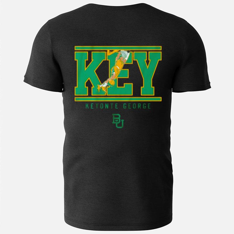 Keyonte George Key Baylor Bears T-Shirts