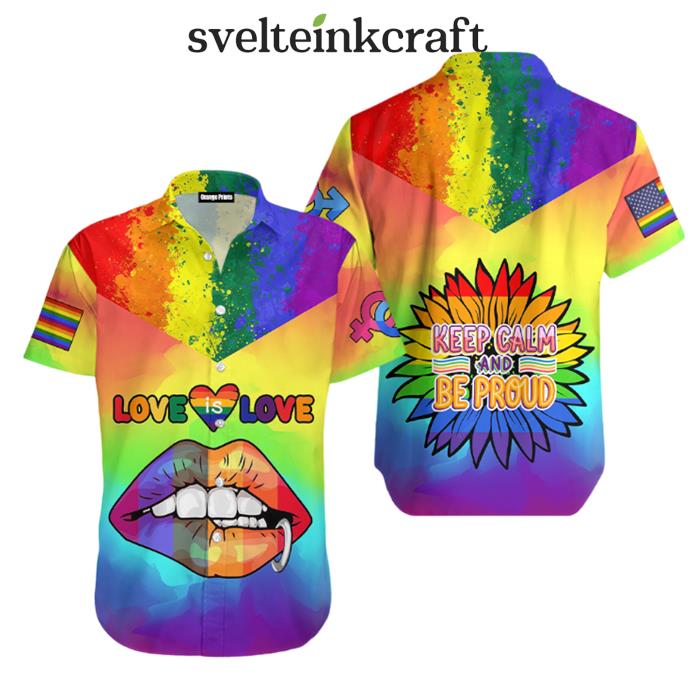 LGBT Love Is Love Hawaiian Shirt