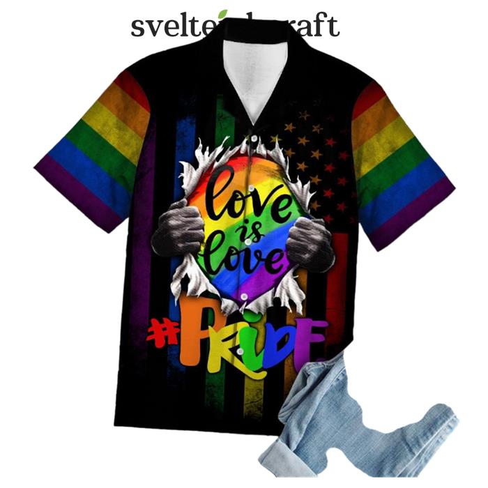 LGBT Pride 3D I Don't Need Anyone's Approval To Be Me Hawaiian Shirt