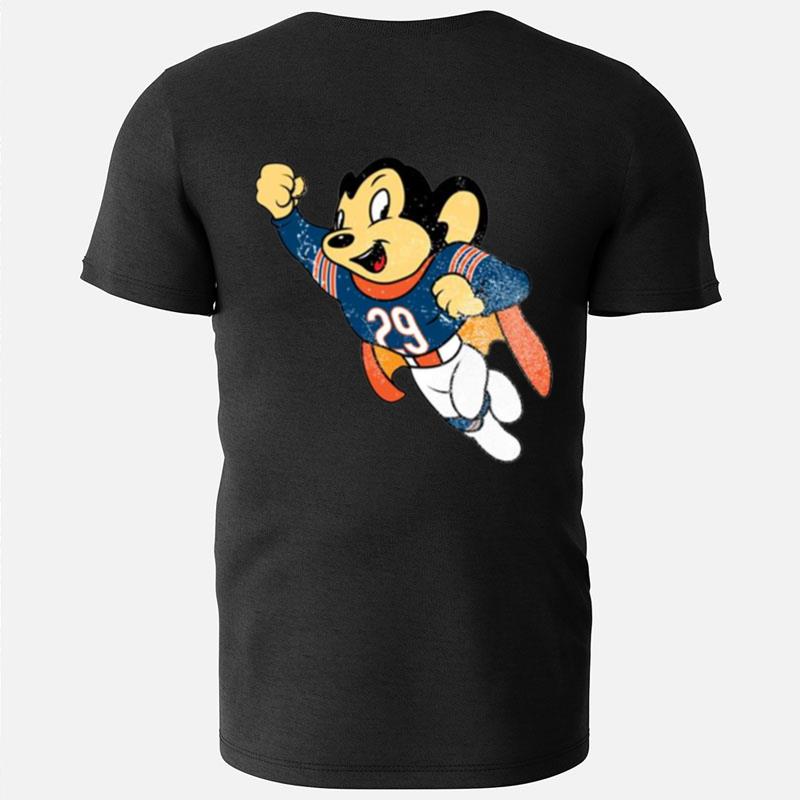 Mighty Mouse Chicago Football T-Shirts