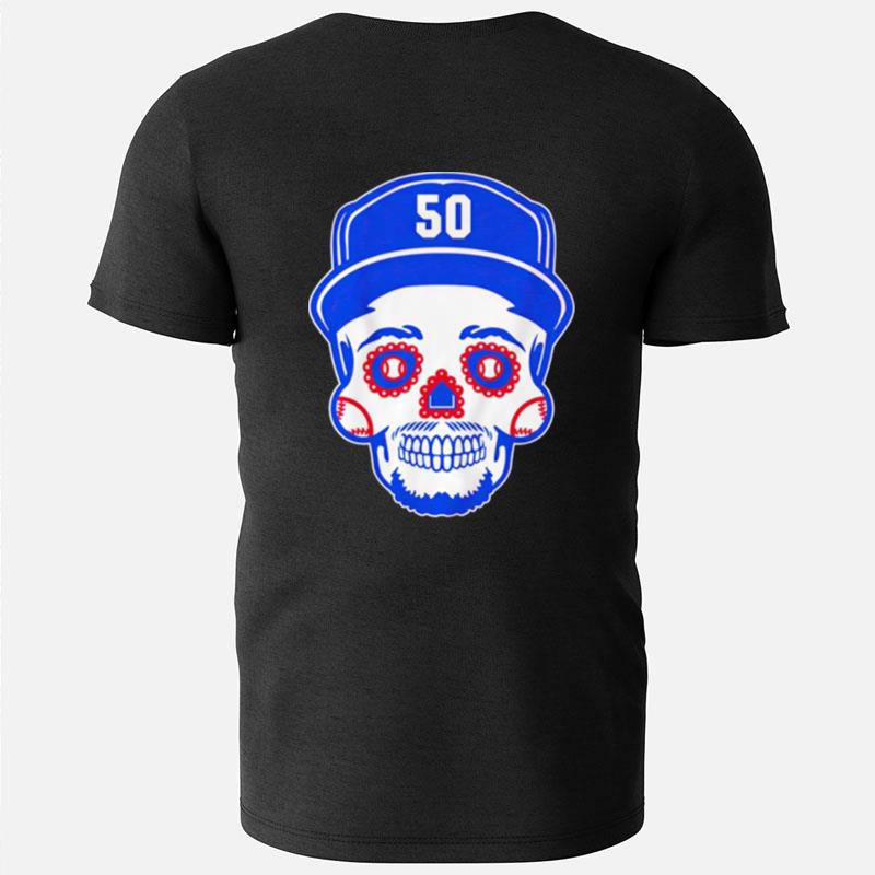 Mookie Betts Sugar Skull T-Shirts