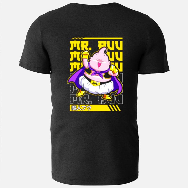 Mr. Buu Fan Art Dragon Ball Dbz Character Funny Cute Majin Buu T-Shirts