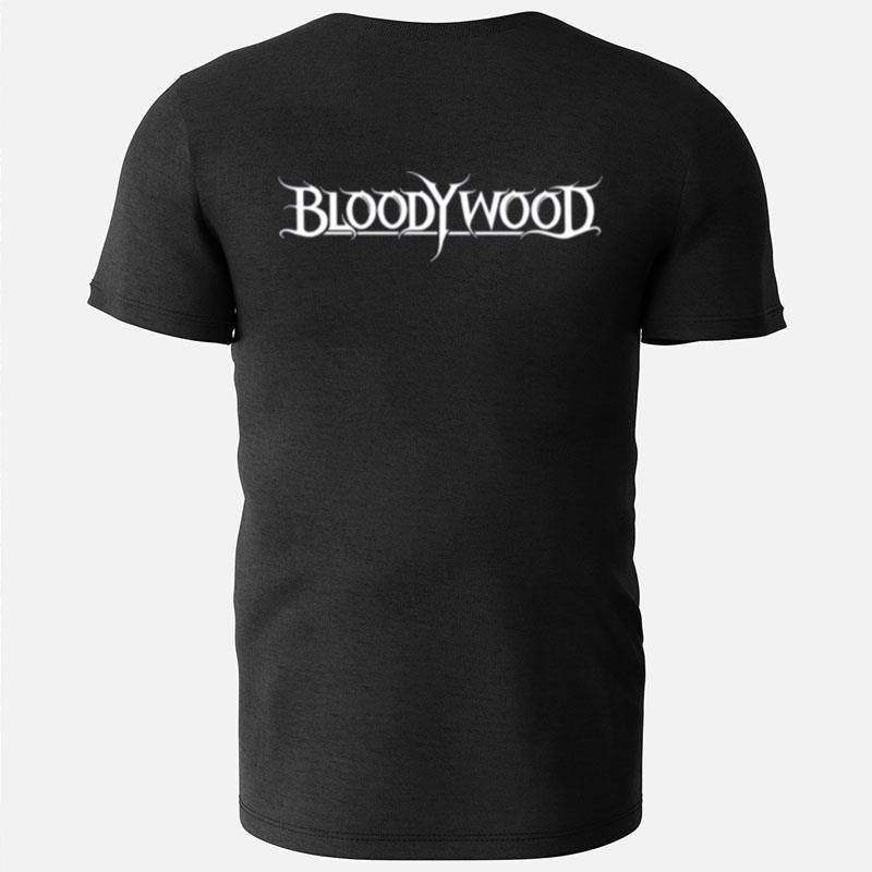 New White Logo Bloodywood T-Shirts
