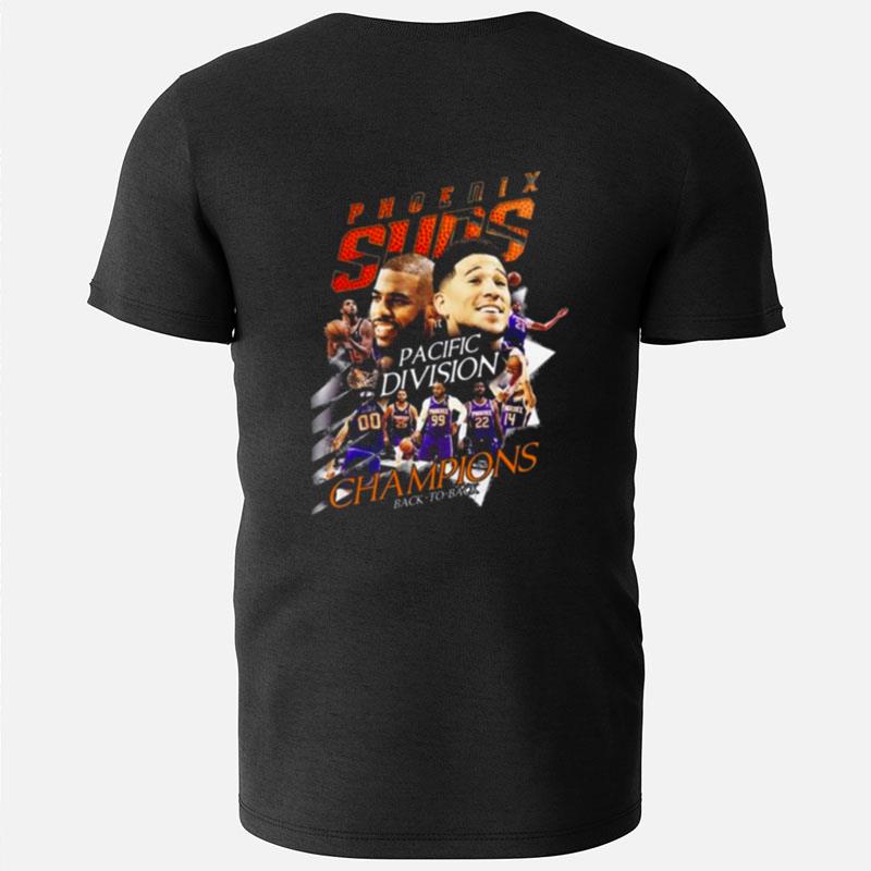 Phoenix Suns Pacific Division Champions Back To Back T-Shirts