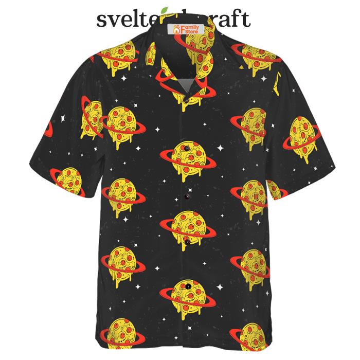 Pizza Planets Hawaiian Shirt