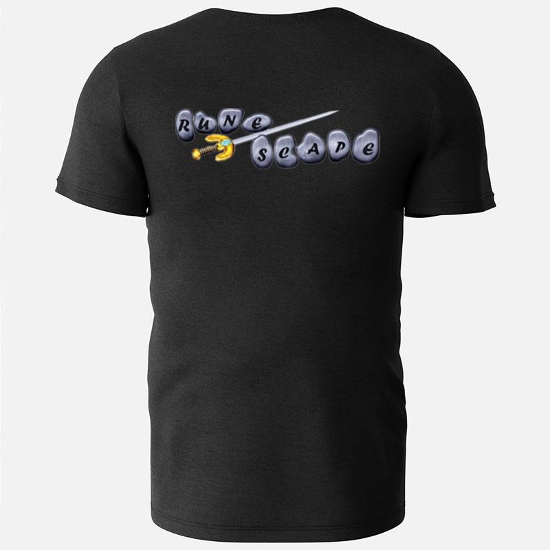 Rune Scape Logo Old School Rs Clean T-Shirts