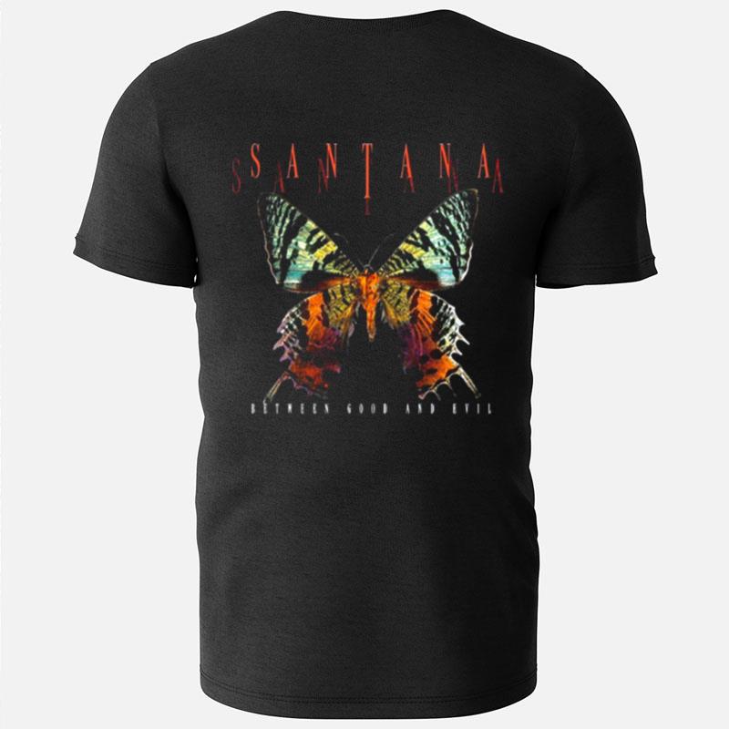 Santana Between Good And Evil Album Cover T-Shirts