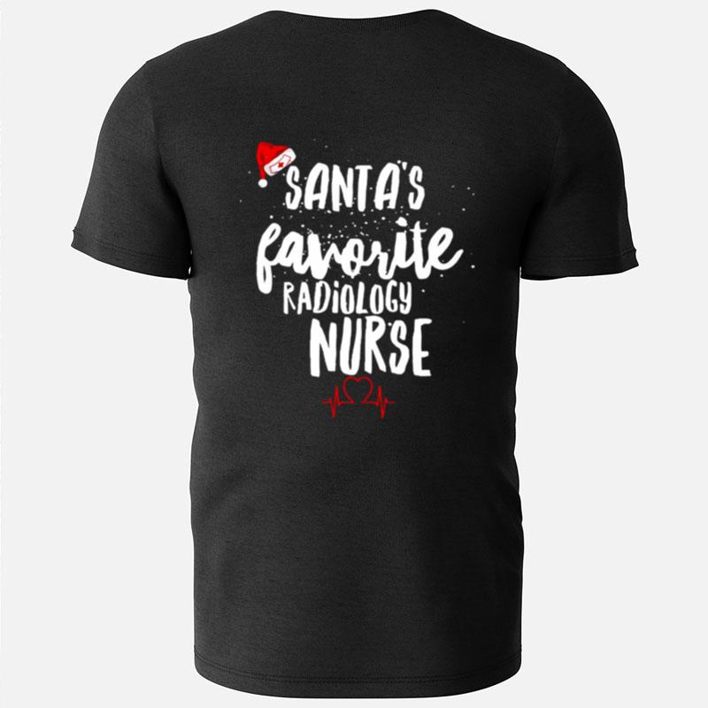 Santa's Favorite Radiology Nurse Christmas T-Shirts