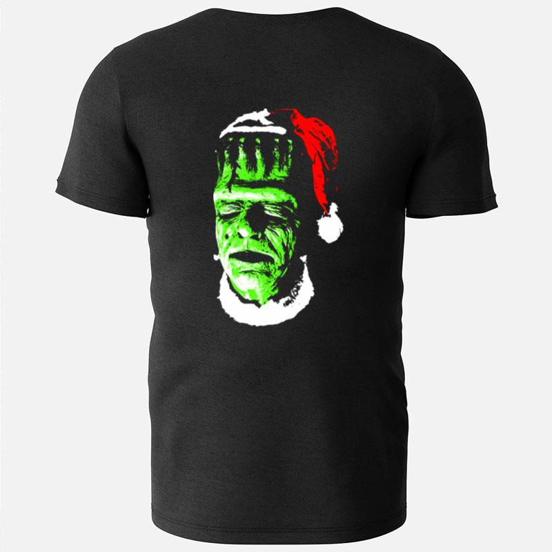 Santastein Frankenstein Monster Christmas T-Shirts