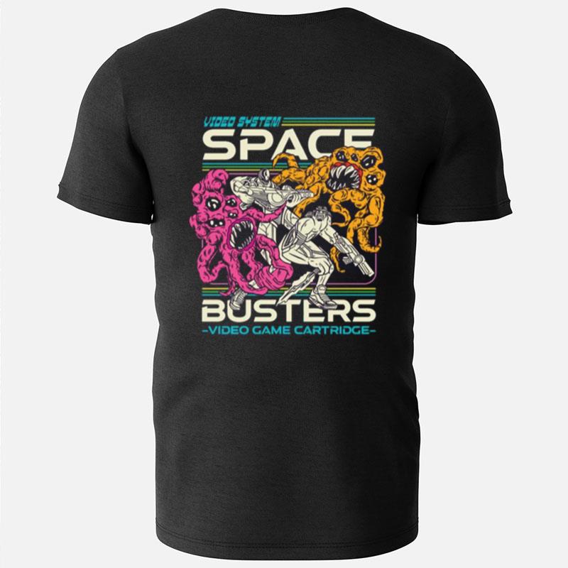 Space Hunters Vs Aliens Video Game Tribute Active T-Shirts