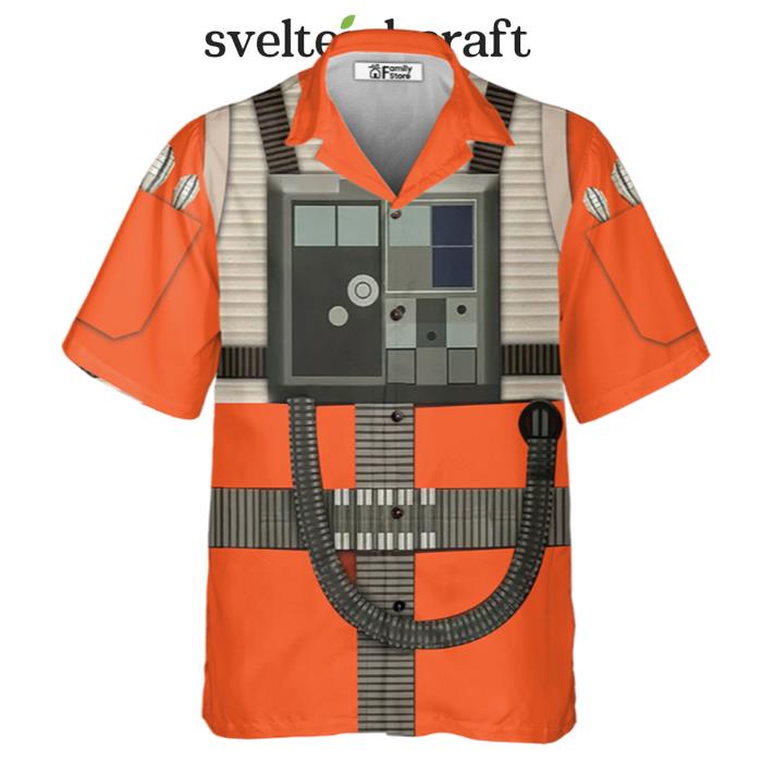 Star Wars Rebel Pilot Cosplay Hawaiian Shirt