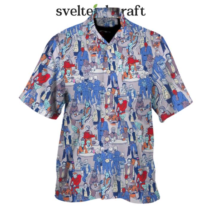 Starwars Cantina Cool Kids Hawaiian Shirt
