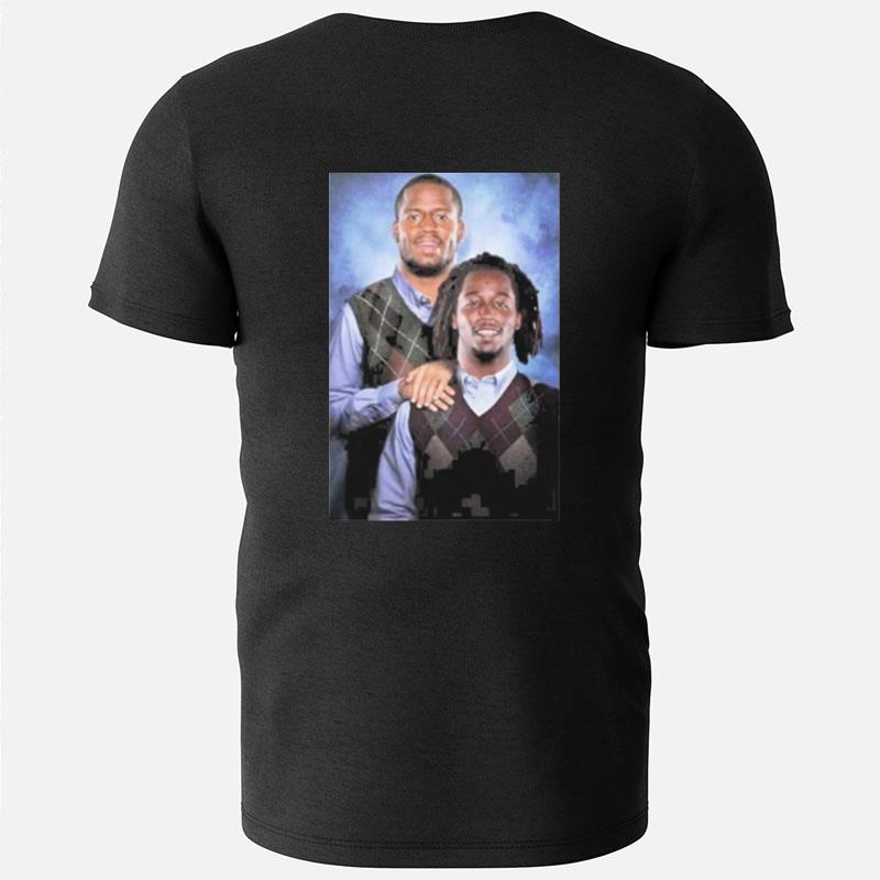 Step Brothers Kareem Hunt And Nick Singleton T-Shirts